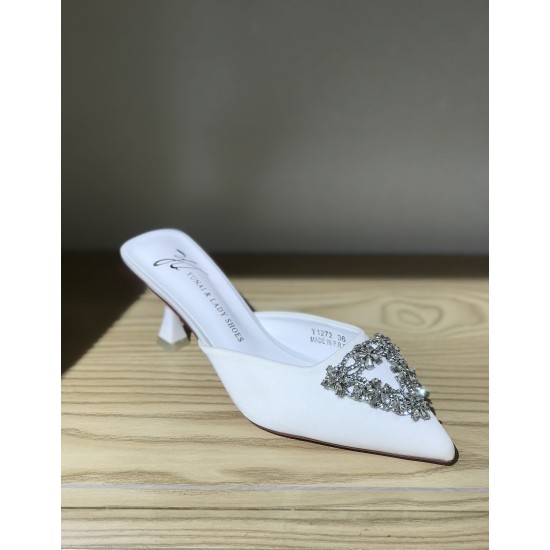 Y&S Y1272 Big Heel Wht